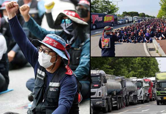 GBO_South Korea Truckers’ protests-image